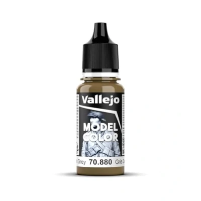 Abbildung von Vallejo, Model Color, Acrylfarbe, 17 ml Khaki Grau