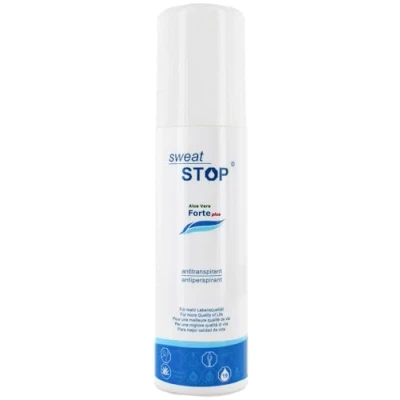 Abbildung von SweatStop Aloe Vera FORTE PLUS Antitranspirant Achsel Spray 100ml gegen sehr starkes Schwitzen Anti Schweiß Antiperspirant Deo für Sie &amp; Ihn 48 72h Sicherheit