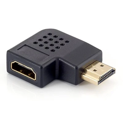 Abbildung von Digital data communication equip HDMI zu Adapter 90 Grad Winkel,