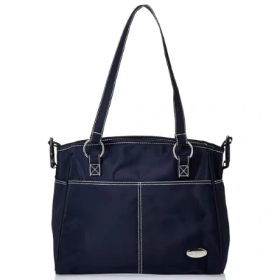 Abbildung von hauck Baby Wickeltasche mit Unterlage City Bag, XXL Wickel Organizer für Unterwegs Außen und Innentaschen, Reißverschlusstasche, Abwischbar (Navy Blue)