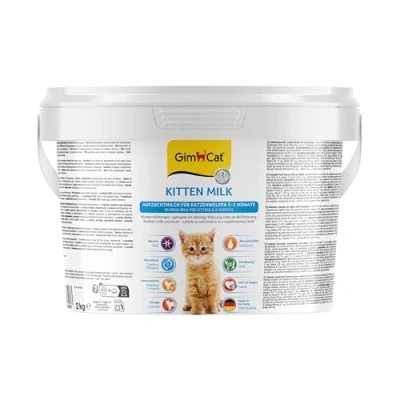 Abbildung von GimCat Kitten Milk Muttermilchersatz Katzenmilch mit Taurin und Calcium 1 Eimer (1 x 2 kg)