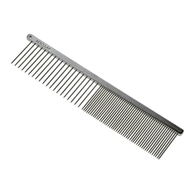 Abbildung von Kerbl VH401 Aesculap Fellkamm mit Edelstahlgriff, 190mm x 40mm, 72 Stück