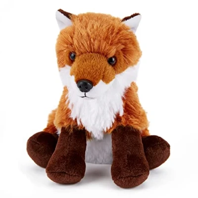 Abbildung von Zappi Co Plüsch Kinder Kuscheltier Weiches Kuschel Plüschtier Teil der Safari Tiere Kollektion, Perfekt für Kinder(23 cm)(Fuchs)