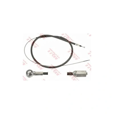 Abbildung von TRW GCH378 Handbremsseil 2155, 1330 Scheibenbremse PEUGEOT: 407 Coupe, Limousine, SW