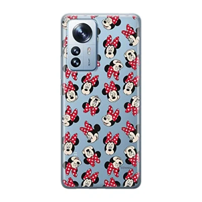 Abbildung von ERT GROUP Handyhülle für Xiaomi 12 / 12X Original und offiziell Lizenziertes Disney Muster Minnie 001 optimal an die Form des Handy angepasst, teilweise transparent