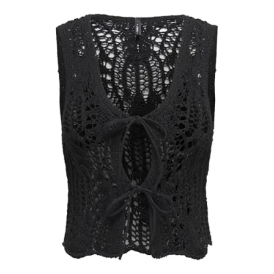 Abbildung von ONLY Onllizzy Weste, Damen, Größe: Medium, Black