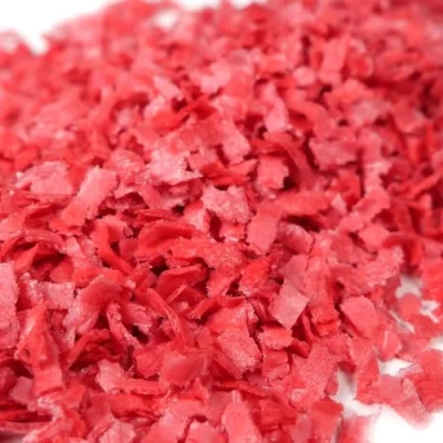 Abbildung von Streuselheld Schnippel Rot 20g Streusel zum Dekorieren und Verzieren von Gebäck aller Art wie Torten Kuchen Keksen Zuckerstreusel