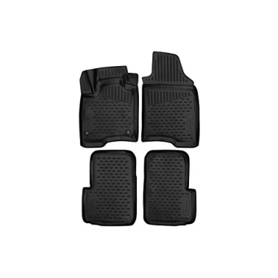 Abbildung von LEMENT Auto Fußmatten für FIAT Panda, 2011 &gt; 4 tlg., Panda PkW, Passform, Passgenaue