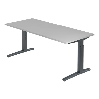 Abbildung von Hammerbacher Schreibtisch XB19 Grau/Graphit