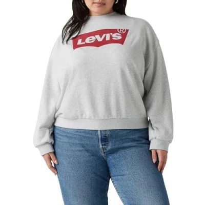 Abbildung von Levi&#039;s PL GR Sweatshirt, Damen, Größe: 58/60, Crew core batwing ii