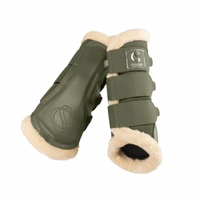 Abbildung von Eskadron Dressage Boots Classic Sports &#039;25 Mesh Fauxfur Dusty OliveVerkauft von Agradi