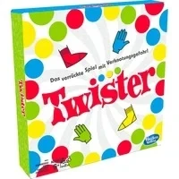 Abbildung von Hasbro Spiel, Twister, das verrückte Made in Europe