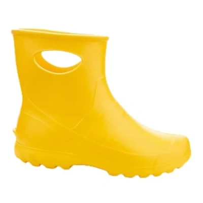 Abbildung von LEMIGO Unisex Sehr Leichte Garten Regenstiefel aus EVA Damen Herren Gummistiefel 36 47 EU (Gelb, 40)