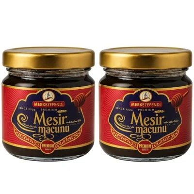 Abbildung von Herbal Power Paste 43g Natürliches Macun für Männer, hochdosiert mit Zimt, Ginseng &amp; Honig Extra Stark Energie Vitalität (2)