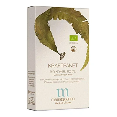 Abbildung von Kraftpaket Bio Kombu Royal Algen Flakes 60g