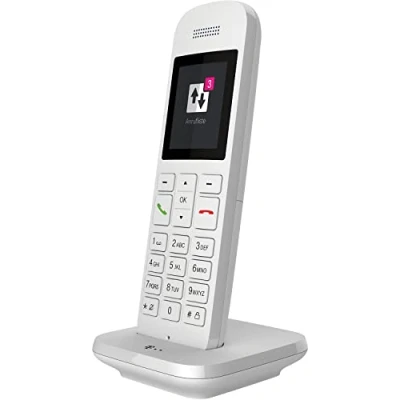 Abbildung von Telekom Speedphone 12 DECT Telefon (Mobilteile: 1, mit HD Voice, Multifunktionstaste 5 cm Farbdisplay)