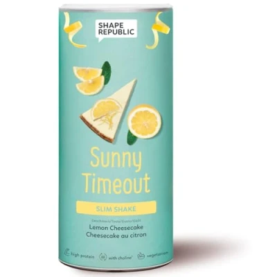 Abbildung von SHAPE REPUBLIC Lemon Cheesecake Abnehm Shake Proteinreich Enthält 24 Vitamine &amp; Mineralstoffe