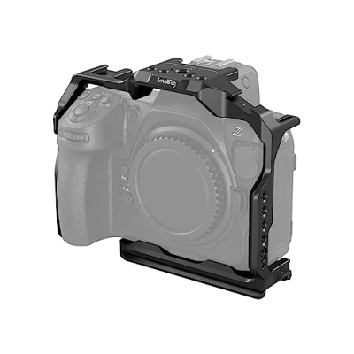 Abbildung von SMALLRIG Z8 Camera Cage für Nikon Z 8, Verdrehsicheres Design, Video Vlog Vollkäfig aus Aluminiumlegierung, mit Schnellwechselplatte Arca Swiss, Landschaftsfotografie, Hochzeitsvideo 3940