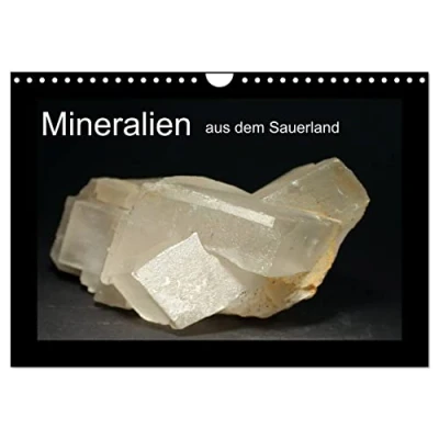 Abbildung von Mineralien aus dem Sauerland (Wandkalender 2025 DIN A4 quer), CALVENDO Monatskalender
