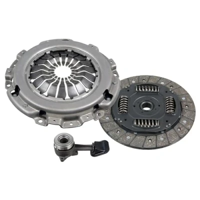 Abbildung von BLUE PRINT ADF123089 Kupplungssatz dreiteilig mit Zentralausrücker, synthetischem Fett 236 FORD: Transit Connect Mk1 Kastenwagen, Tourneo