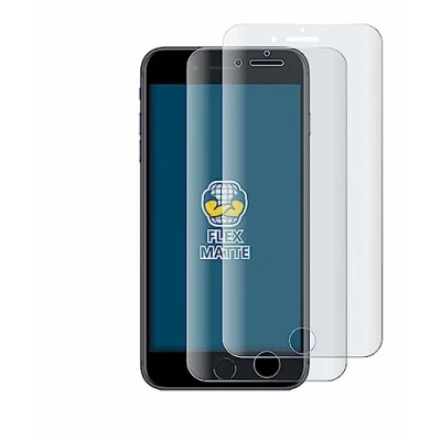 Abbildung von BROTECT Full Cover Schutzfolie Matt für Apple iPhone 8 Plus (2 Stück) Screen Displayschutz Folie, 3D Curved, Anti Reflex