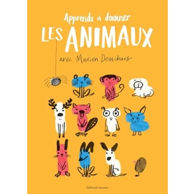 Abbildung von Un livre d&#039;activités artistiques Apprends à dessiner les animaux avec Marion Deuchars