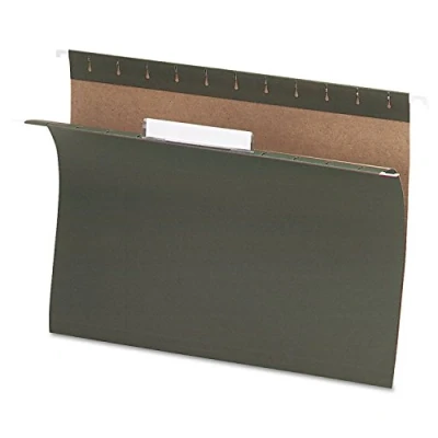 Abbildung von Pendaflex Essentials 81601 Hängemappen, Briefgröße, 1/3 Reiter, Standardgrün, 25 Stück pro Box