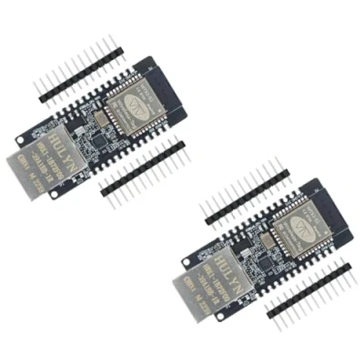 Abbildung von TECNOULAB 2 Stück WT32 ETH01 Integriertes serielles Port Netzwerk ESP32 Bluetooth WiFi Ethernet