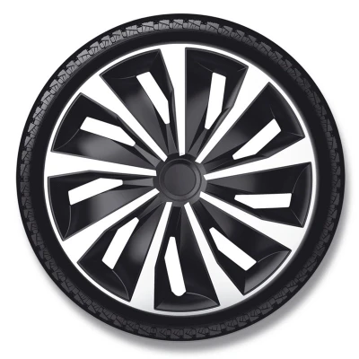 Abbildung von AutoStyle PP 5393SB Radblenden 13Zoll schwarz/silber