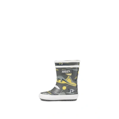 Abbildung von Aigle Unisex Baby FLAC PLAY2 Gummistiefel, Dino, 20 EU
