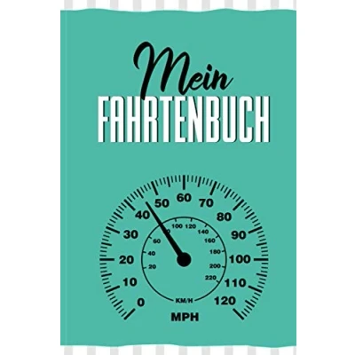 Abbildung von Mein Fahrtenbuch: Fahrtenbuch führen für PKW und LKW Fahrer, Geschenk Freunde, Vater, Kollege, Mitarbeiter