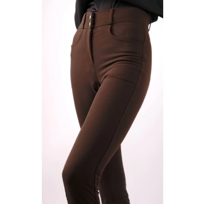 Abbildung von Montar Reithose Ess Megan Highwaist Full Grip Braun 44