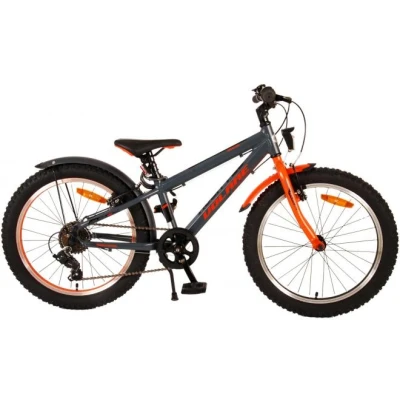 Abbildung von Rocky Kinderfahrrad 20 Zoll Grau Orange 6 speed Prime Collection