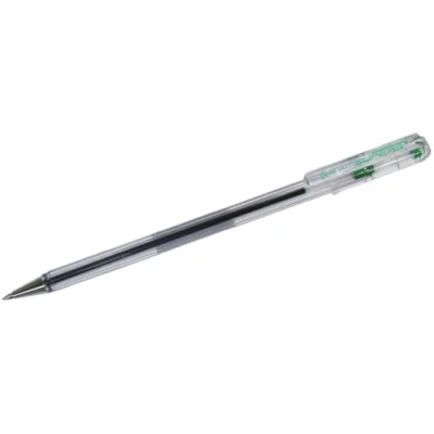 Abbildung von Pentel BK77 D Kugelschreiber, Metallspitze, 0,7 mm, grün, 12 Stück