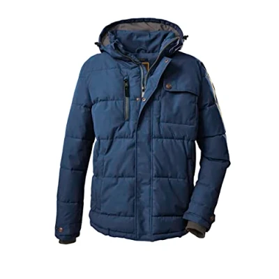 Abbildung von G.I.G.A. DX (GIGEQ Herren Casual Funktionsjacke in Daunenoptik mit abzippbarer Kapuze GW 64 MN QLTD JCKT, mittelblau, L, 38527 000