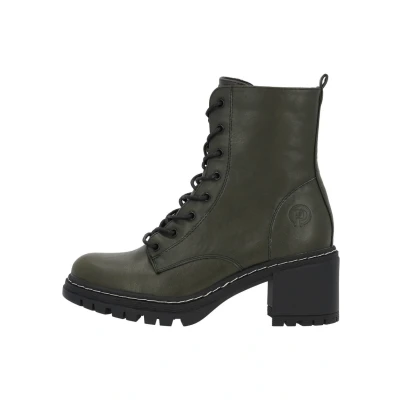 Abbildung von Palado Plateaustiefelette, Damen, Größe: 37, Khaki Schuhe
