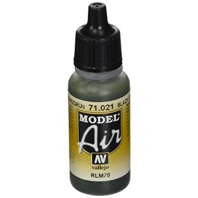 Abbildung von Vallejo Model Air Acrylfarbe, 17 ml schwarz/grün