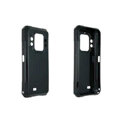 Abbildung von caseroxx Schutz Hülle TPU kompatibel mit Cubot Kingkong X, Gummi Handy Tasche schwarz