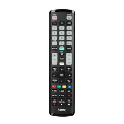 Abbildung von Hama Universal Ersatzfernbedienung für Samsung TV, lernfähig Fernbedienung (1 in 1)