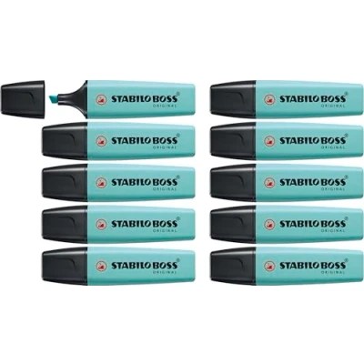 Abbildung von STABILO Marker BOSS® Original Pastell, (1 tlg), Textmarker Pastellfarben