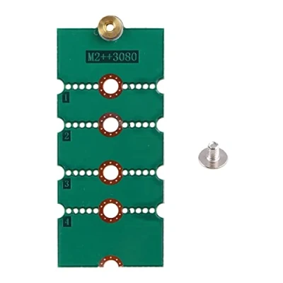 Abbildung von APASTTCA Für M.2 Ngff NVMe SSD 2230 2242 2260 Zu 2280 Länge Verlängerung Adapter Klammern Soild Festplatte Konverter Rahmen M2