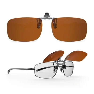 Abbildung von Goiteia Polarisierte, hochklappbare Clip Sonnenbrille für Männer und Frauen Einfaches An Ausziehen mit einer Hand