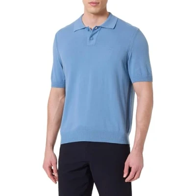 Abbildung von BOSS ASAC Poloshirt, Herren, Größe: XL, Open blue