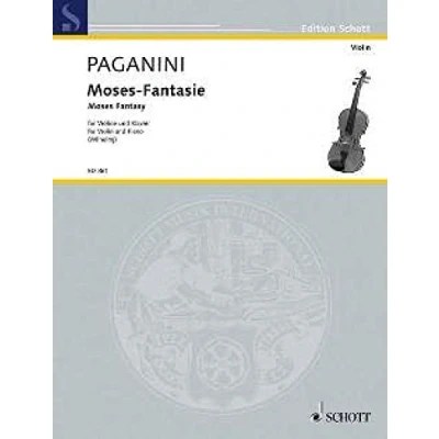 Abbildung von Moses Fantasie: Violine und Klavier.: violin and piano. (Edition Schott)