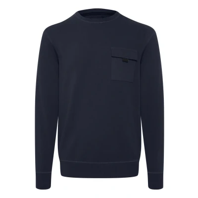 Abbildung von Blend Bhoskari Sweatshirt, Herren, Größe: Large, Dress blues