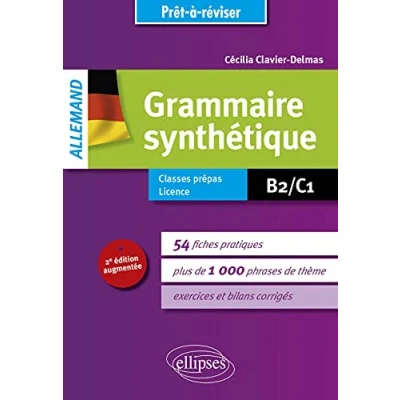 Abbildung von Prêt à réviser. Allemand. Grammaire synthétique en 54 fiches pratiques avec exercices corrigés [B2 C1]