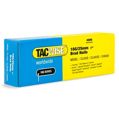 Abbildung von TACWISE 1710 Stauchkopfnägel Brad Typ 18G / 20 mm, verzinkt, Silberfarbig, 25mm