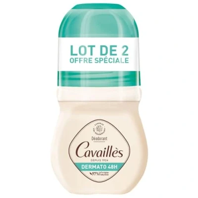 Abbildung von Rogé Cavaillès Deodorant Dermato Gegen Geruch 48H Roll on Doppelpack 2 x 50 ml