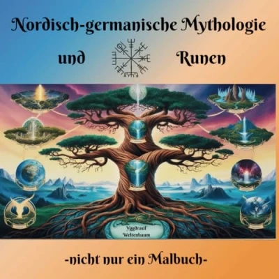 Abbildung von Nordisch germanische Mythologie und Runen nicht nur ein Malbuch