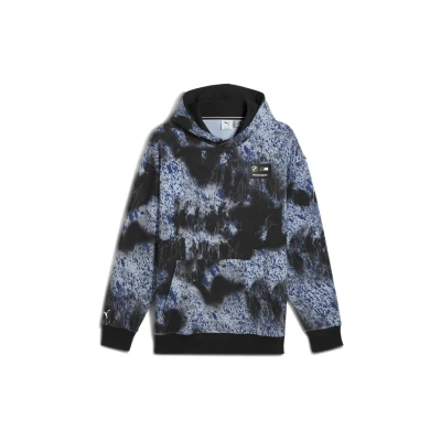 Abbildung von Puma BMW M Motorsport Colour Splash Hoodie Mit Allover Print Herren Other Pattern Black Größe: S